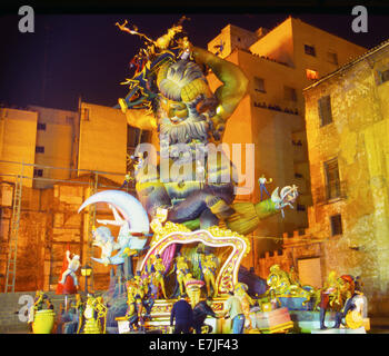 Les Fallas de Valence, célébration, Levant, Espagne Banque D'Images