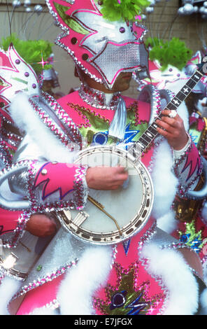 Mummer's Parade, le Nouvel An, jour, Philadelphie, Pennsylvanie Banque D'Images