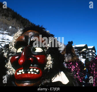 Roitschaggatta Célébration, Lötschental, vallée, Willer, Suisse Banque D'Images