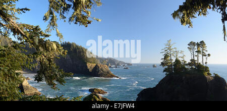 USA, United States, Nord, Amérique, Oregon, Samuel S. Boardman, State Park, scenic, pacifique, côte, côte ouest, Cove, paysage Banque D'Images