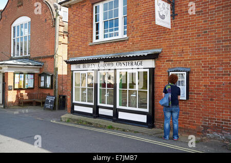 L'Orford Orford, Oysterage Butley, Suffolk, UK. Banque D'Images