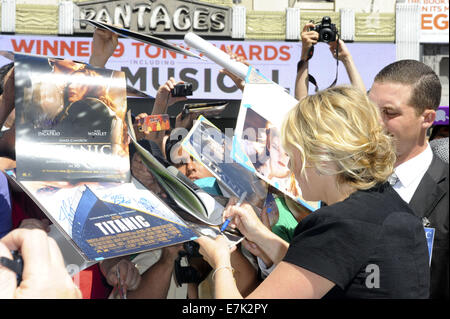 Kate Winslet honorer avec Star à Hollywood avec : Kate Winslet Où : Los Angeles, California, United States Quand : 17 Mars 2014 Banque D'Images