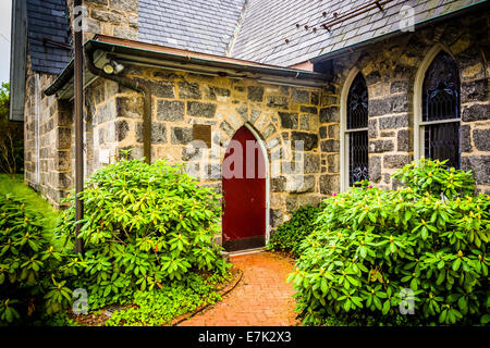 Une église à Ellicott City, Maryland. Banque D'Images