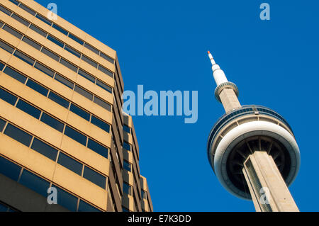 Tour CN centre-ville de Toronto, Canada Banque D'Images