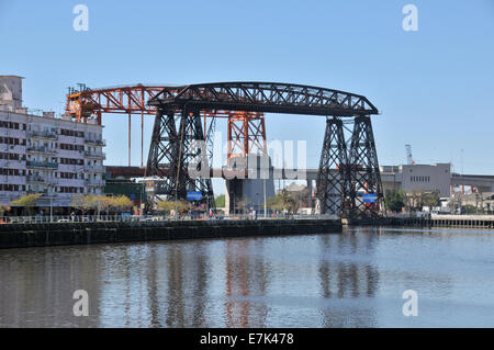 Pont de fer, la Boca Buenos Aires Argentine Banque D'Images