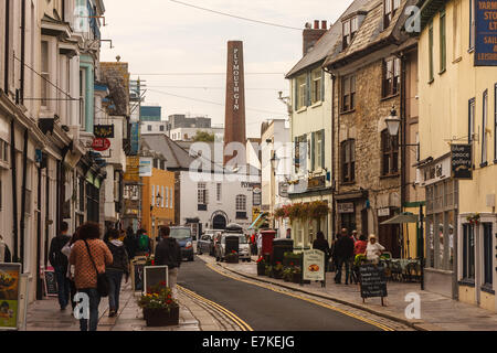 Distillerie de Gin Plymouth Southside Street, la barbacane, Plymouth, Devon, Angleterre Banque D'Images