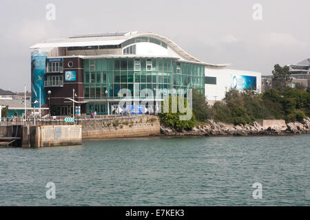 Le National Marine Aquarium, Plymouth, Devon, UK Banque D'Images