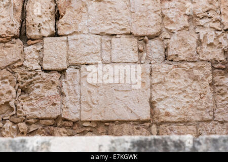 Le Christ-secours aussi bien dans le temple de l'homme barbu, Chichén Itzá, Mexique Banque D'Images