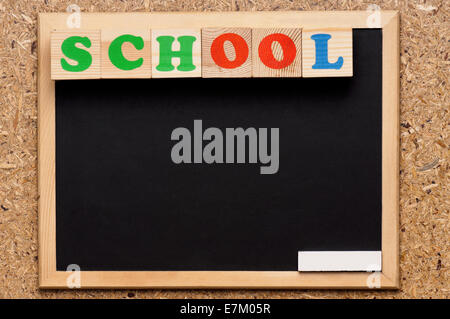 Petit tableau noir Banque D'Images