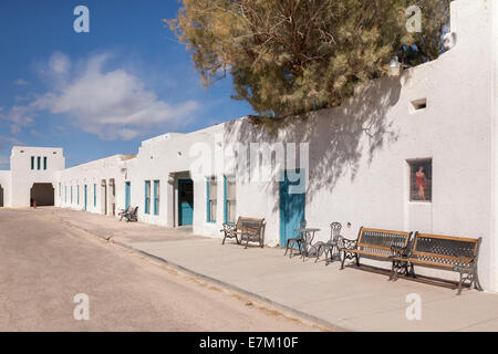 L'Amargosa Opera House et l'hôtel. Death Valley Junction, California, USA. Banque D'Images