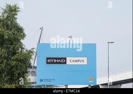 Campus d’Etihad Banque D'Images