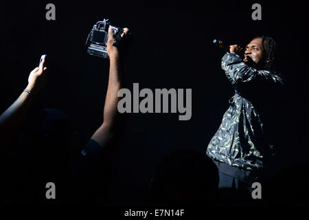 Pusha T effectue en première partie de 2 Chainz au Fillmore Miami Beach dans le cadre de la 2 bon d'être tournée T.R.U. : Pusha T Où : Miami Beach, Florida, United States Quand : 18 Mars 2014 Banque D'Images