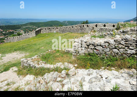 L'Albanie, site archéologique, Balkans, église, citadelle, Moyen-Orient, Europe, forteresse, histoire, vacances, kruja, paysage, musée, natu Banque D'Images