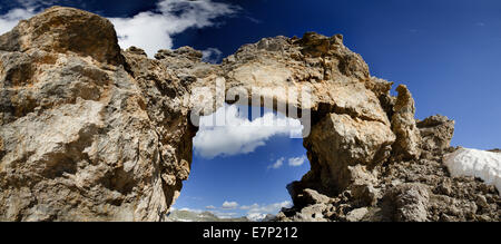 Col du Julier, GR, sky gate, GR, Val d ' Adnel, montagne, montagnes, canton, GR, Grisons, Grisons, falaise, roche, pierre, mountain Banque D'Images