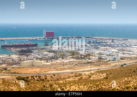 Port d'Agadir, Maroc Banque D'Images