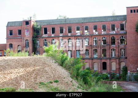 Les friches industrielles depuis 1999, Hannoversche Gummiwerke Excelsior, Continental AG, plus léger, Hanovre, Basse-Saxe, Allemagne, UNION EUROPÉENNE Banque D'Images