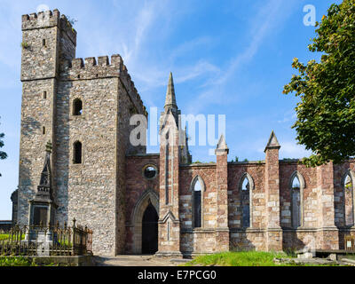 Abbaye de Selskar, Wexford Town, comté de Wexford, Irlande Banque D'Images