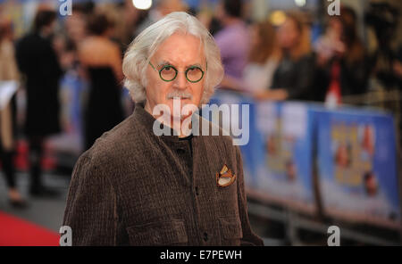 Londres, Royaume-Uni. 22 Sep, 2014. Billy Connolly assiste à la première UK de 'ce que nous avons fait sur notre maison de vacances' à Odéon West End. Credit : Ferdaus Shamim/ZUMA/Alamy Fil Live News Banque D'Images