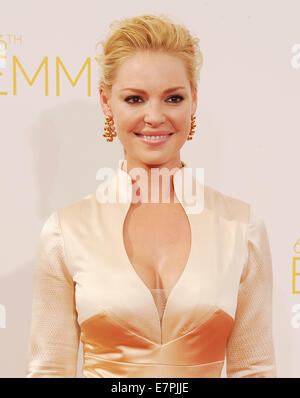 KATHERINE HEIGL actrice et productrice de films américains en août 2014. Photo Jeffrey Mayer Banque D'Images