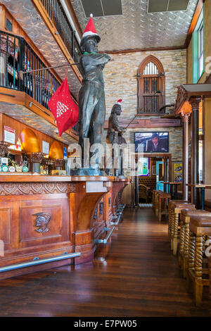 Le bar avant de la Touchez Inn, à Adelaide, Australie du Sud. Banque D'Images