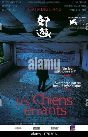 Jiao vous chiens errants Année : 2013 Réalisateur : Taiwan Tsai Ming-liang Film poster (Fr) Banque D'Images