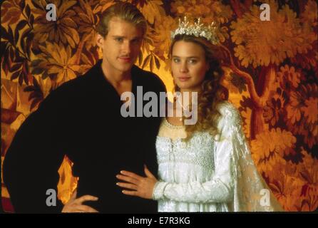 Princess Bride Le Princess Bride Année : 1987 USA Réalisateur : Rob Reiner Cary Elwes, Robin Wright Banque D'Images
