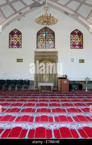 Intérieur de la Mosquée Bleue (également connu sous le nom de la mosquée centrale) à Erevan, Arménie Banque D'Images