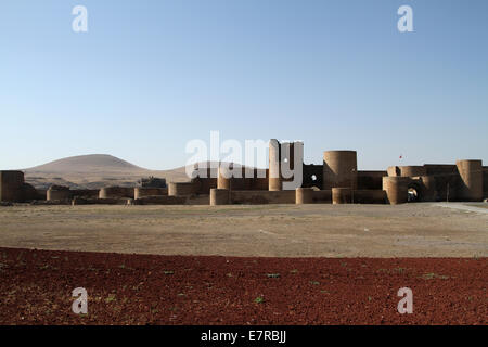 Les murs de la ville de l'ancienne ville arménienne d'Ani dans l'est de la Turquie. Banque D'Images