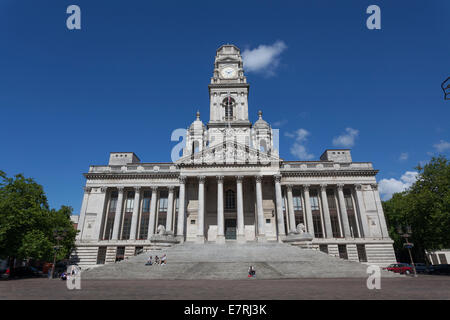 La Guildhall à Portsmouth Banque D'Images