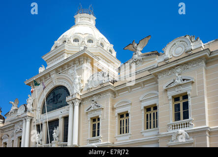 Brésil, Salvador, le palais Rio Branco Banque D'Images