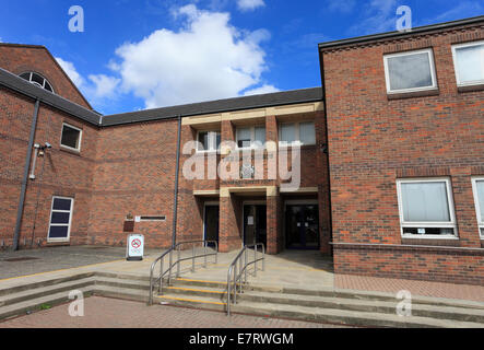 Le palais de justice, la Couronne et les tribunaux de comté, Norwich, Norfolk, Royaume-Uni. Banque D'Images