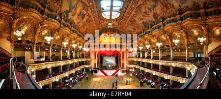 Panorama de bal de Blackpool Banque D'Images