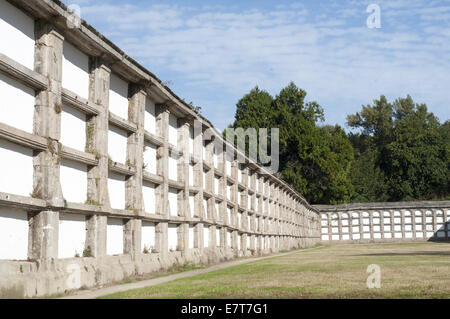 Le cimetière de Bonaval park dans la ville de Santiago de Compostela, Espagne Banque D'Images