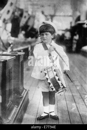 1909 Czarewich - Alexei Nikolaevitch Romanov (1904-1918), fils du tsar Nicolas II et Alexandra. Banque D'Images