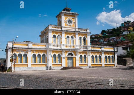 Bâtiment colonial, Cachoeira, Bahia, Brésil Banque D'Images