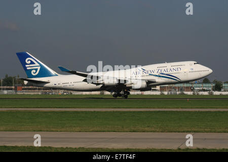 AIR NEW ZEALAND BOEING 747 Banque D'Images