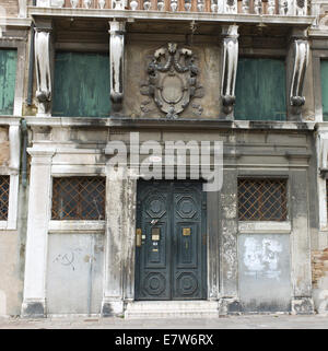 Palace Bellavite Campo San Maurizio, Venise, Italie. Banque D'Images