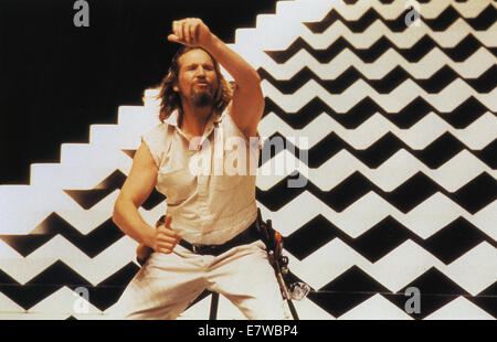 THE BIG LEBOWSKI 1998 Polygram/Titre de travail film avec Jeff Bridges Banque D'Images