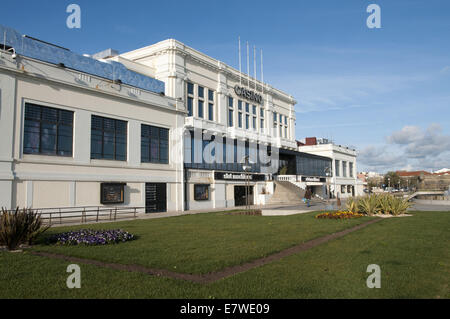 Casino de Póvoa de Varzim, Nord du Portugal Banque D'Images