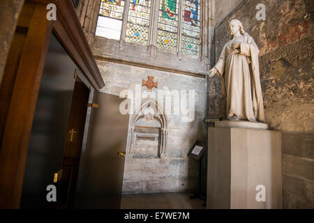 Intérieur de la Cathédrale de Rouen, Normandie France UE Banque D'Images