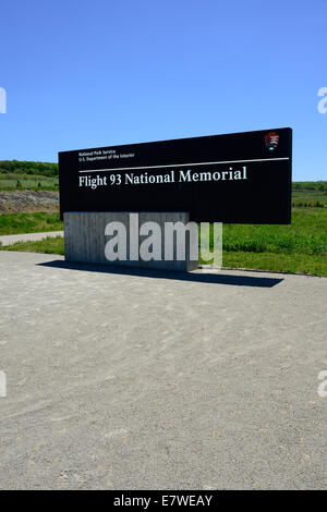 Flight 93 National Memorial Shanksville en Pennsylvanie PA Banque D'Images