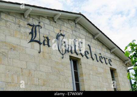 Château La Gaffeliere bâtiment dans la région de Bordeaux St Emilion Banque D'Images