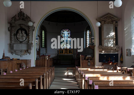 Église de Saint-Barthélemy, Tardebigge, Worcestershire, Angleterre, RU Banque D'Images