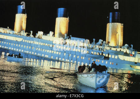 TITANIC 1997 Paramount/Twentieth Century Fox Film réalisé par James Cameron Banque D'Images