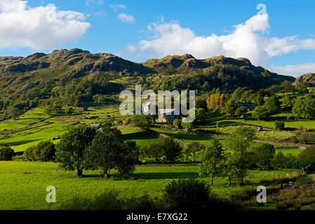 St Cuthbert's Church in Kentmere, Parc National de Lake District, Cumbria, Angleterre, Royaume-Uni Banque D'Images