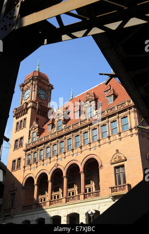 Main Street Station, un monument historique de Richmond, Virginie, USA Banque D'Images