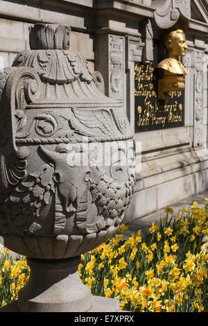 John Purroy Mitchel Memorial, Central Park, NYC Banque D'Images