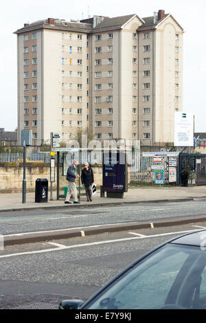 Vacances la tour sur Leith Walk, Édimbourg, Écosse Banque D'Images