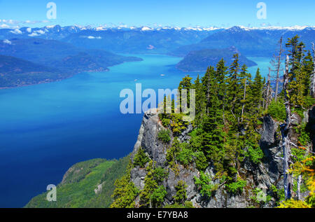 Howe Sound, en Colombie-Britannique Banque D'Images