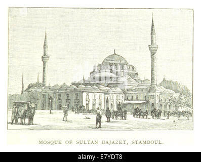 SPRY(1895) p075 mosquée du Sultan BAJAZET Banque D'Images